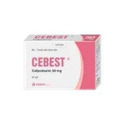 Cebest 50mg Merap - Thuốc điều trị nhiễm khuẩn